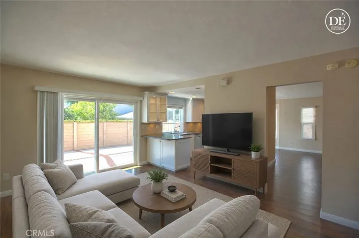 Digitally Enhanced family room