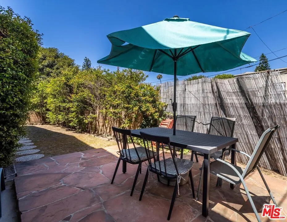 Common area patio