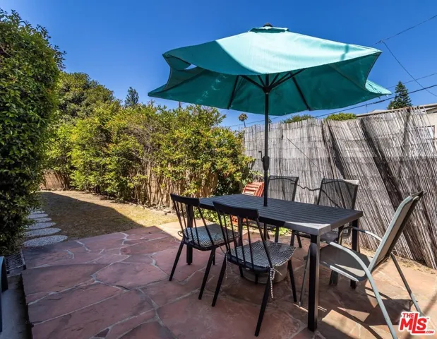 Common area patio