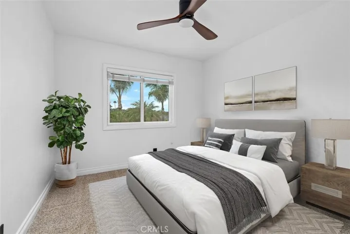 Bedroom.
Virtually staged photo.