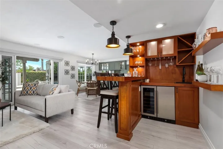 Custom wet bar!