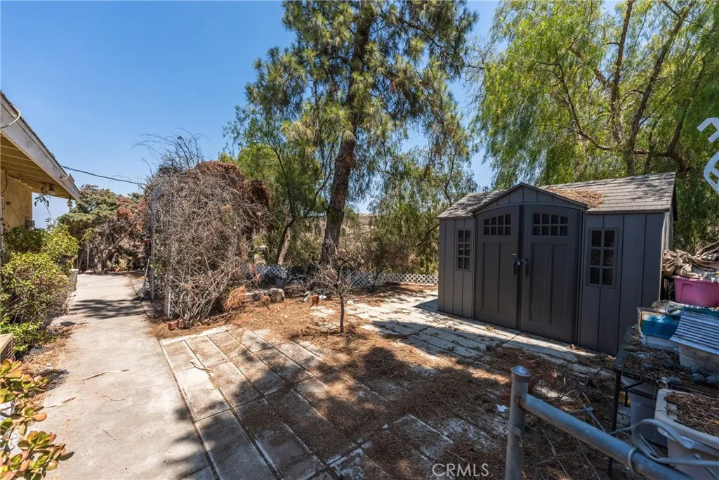 Back of House with Shed
