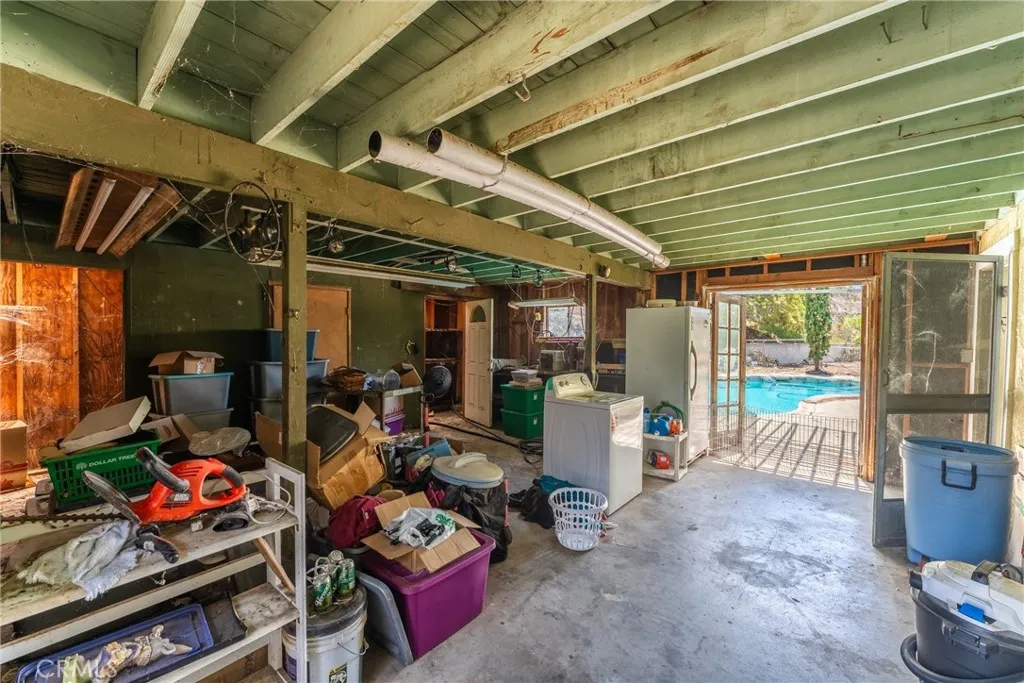 Wood Shop at Back of House