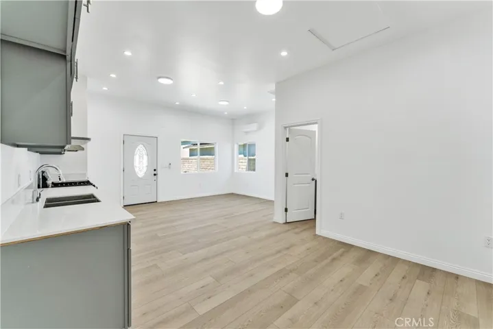 ADU new kitchen & living room