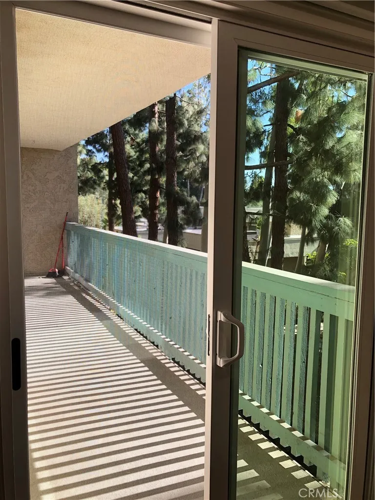 Access to balcony from Bedroom