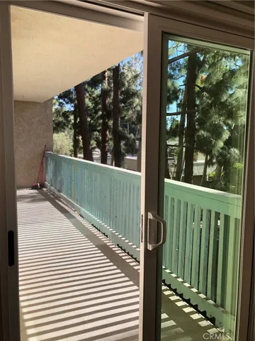 Access to balcony from Bedroom
