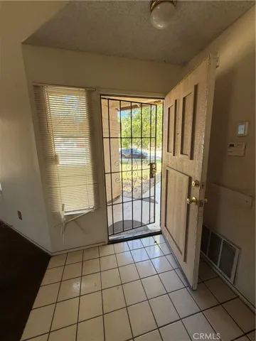 Front door from inside
