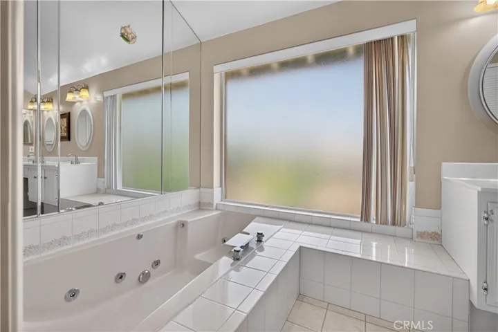 master  suite bathroom at upstairs