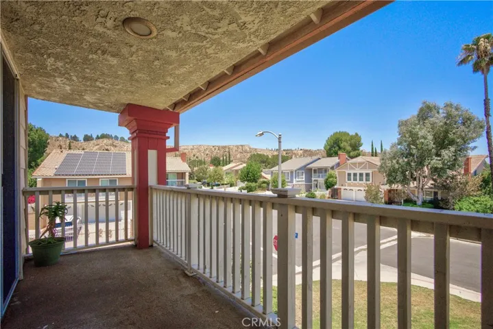 balcony at the front house