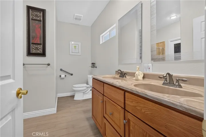 Master Bathroom at downstairs