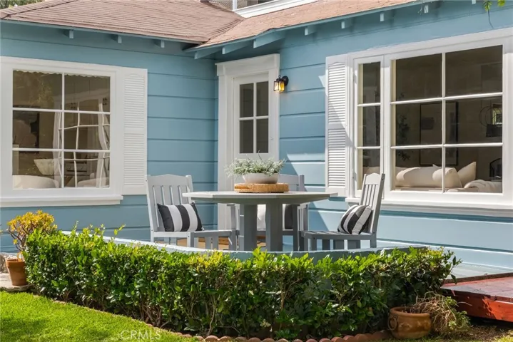 Close up of Patio