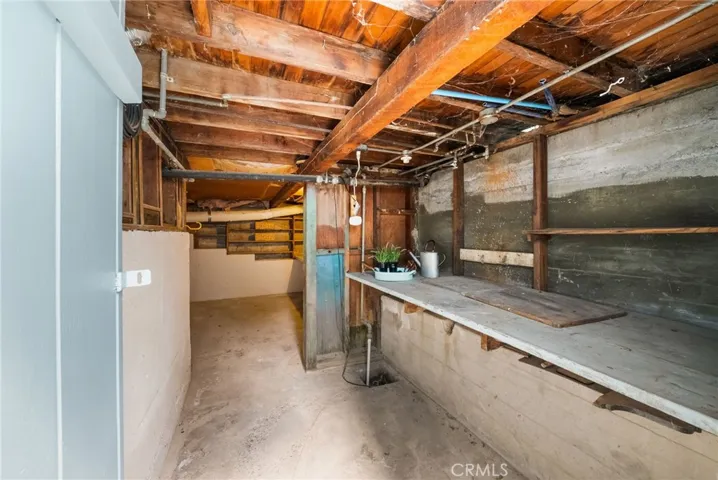 Basement from entrance