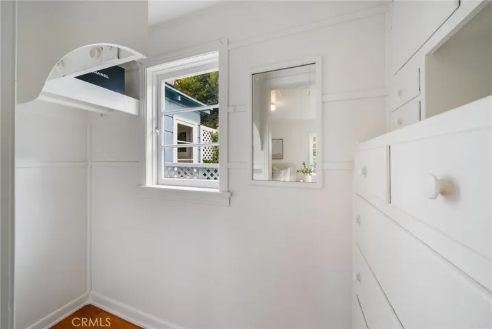 Primary walk in closet