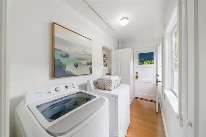 Laundry room to backdoor
