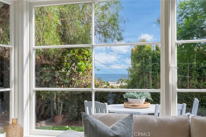 Ocean view from living room and patio