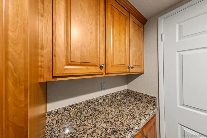 Laundry room storage