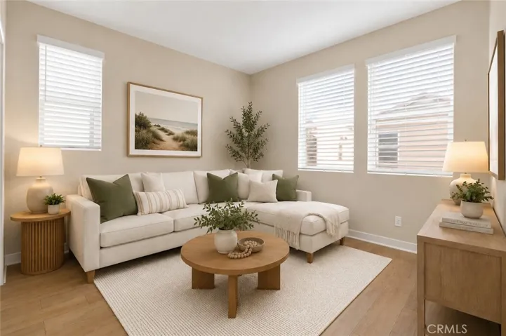Second bedroom - virtually staged