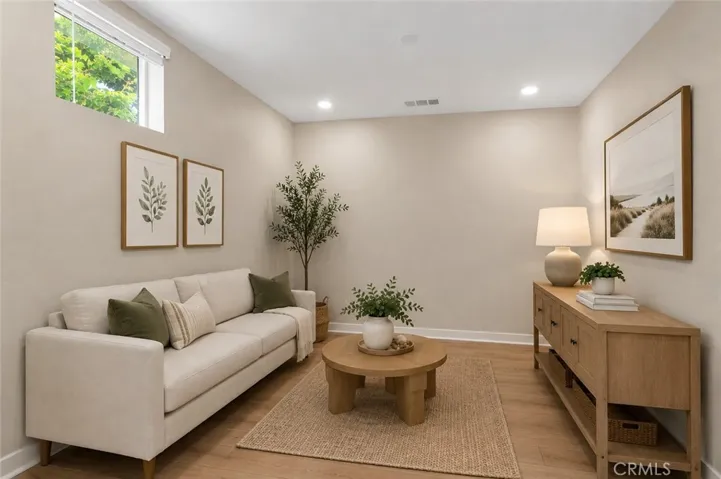 Family room - virtually staged