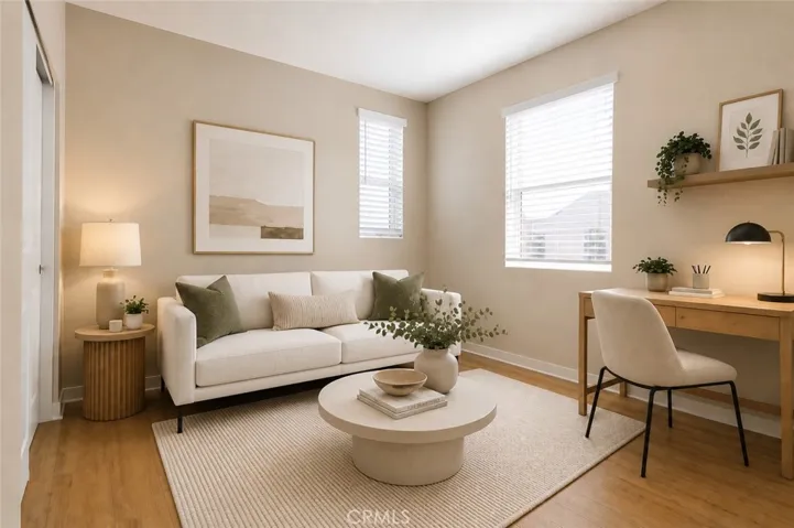 Third bedroom - virtually staged