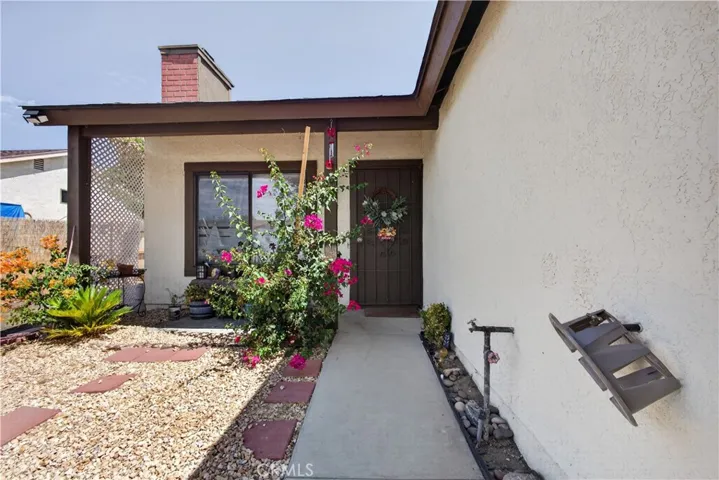 Entrance of house