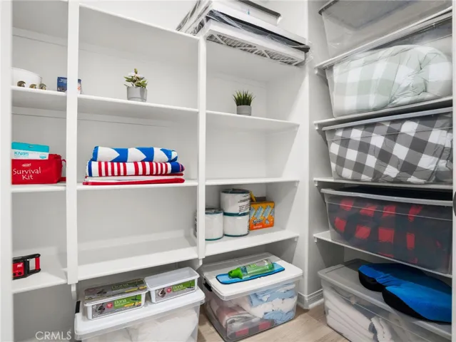 Spacious Linen Closet