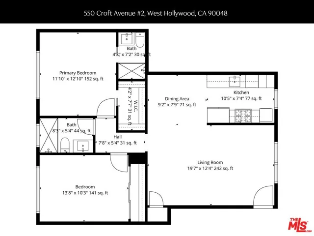 550 N Croft Avenue 2, Los Angeles, California 90048