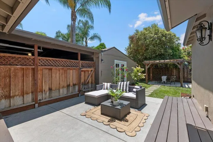 Dining and Lounging Patio