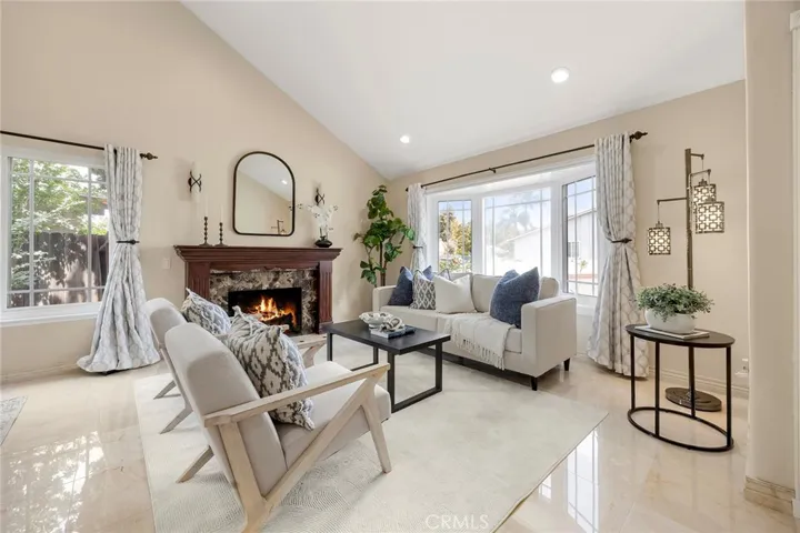 Downstairs living space