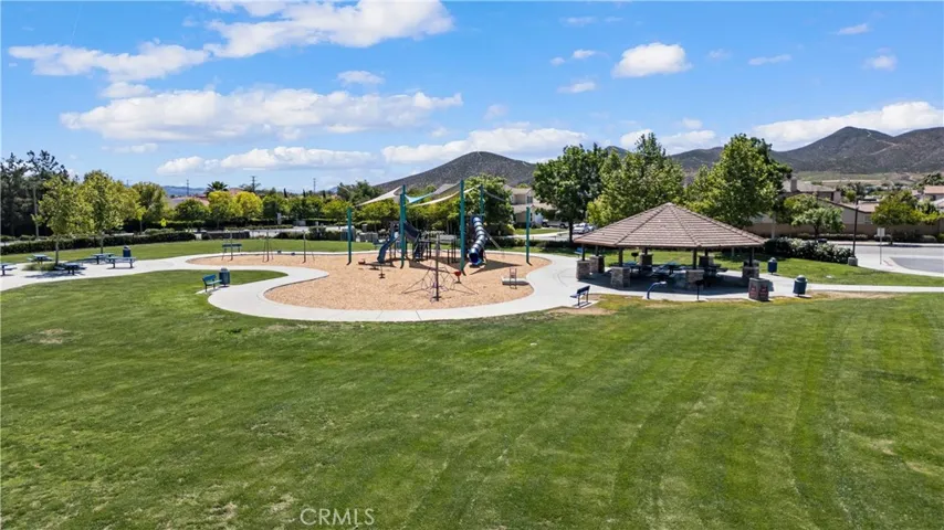 Large grassy areas