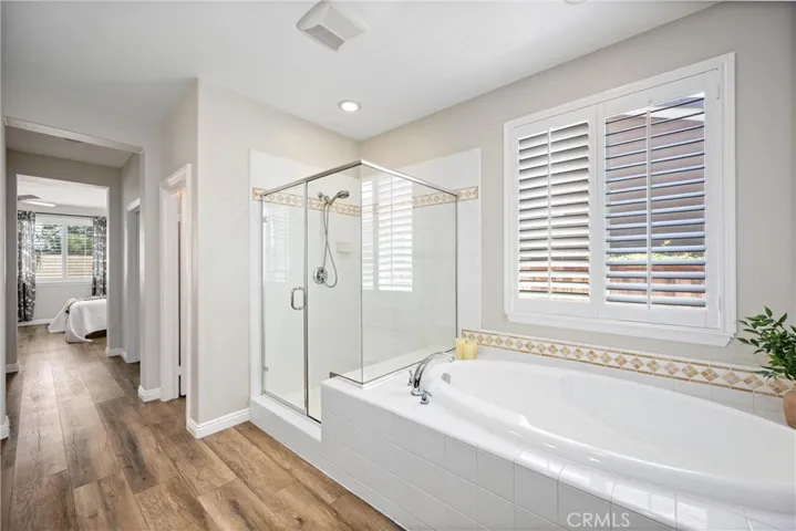 Primary bathroom suite