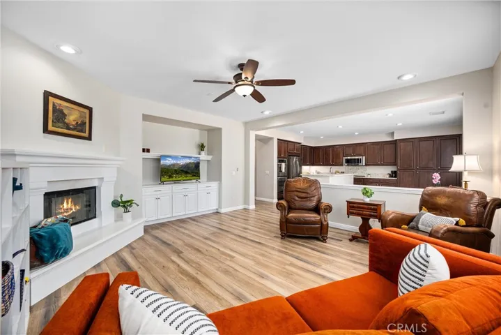 Spacious family room