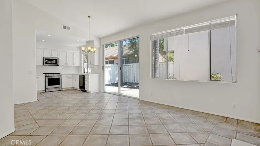 Kitchen, Dining and Living room