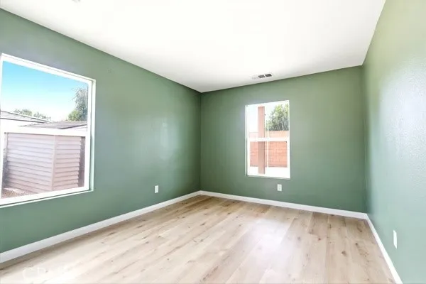Downstairs Bedroom with Walk In Closet