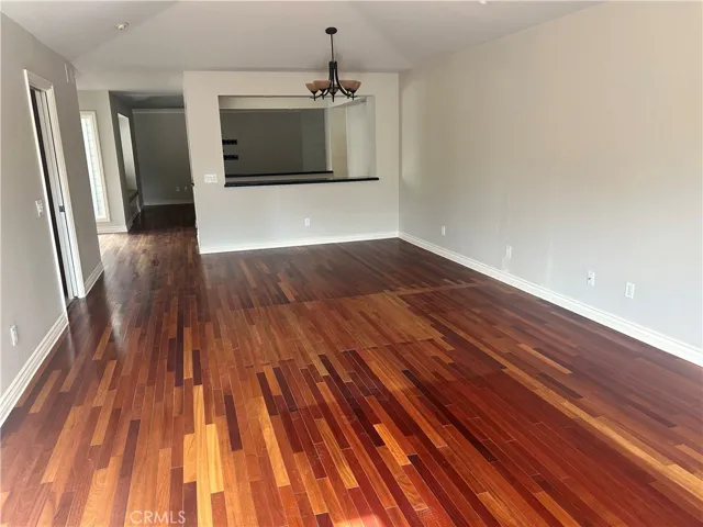 Living room & dining room