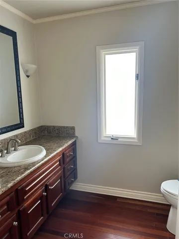 Upstairs half bath
