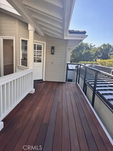 gorgeous wood walk way