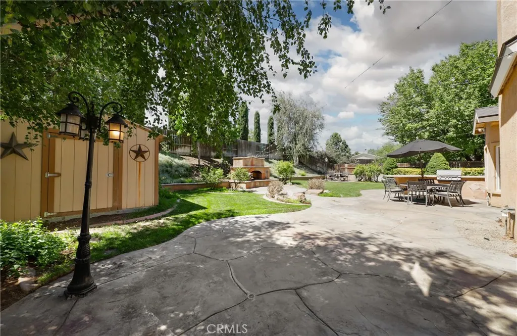 SPACIOUS PRIVATE BACKYARD.