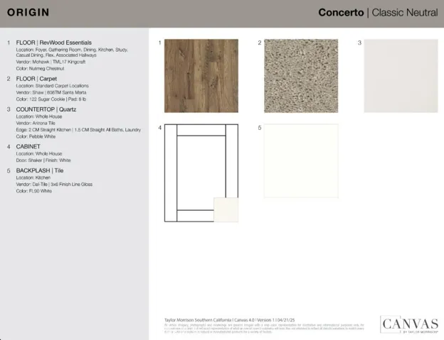 410 Cypress Grove Lane design selections! This home is currently under construction and selections are subject to change.