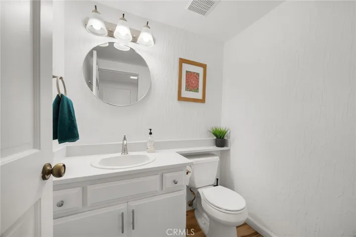 Main level guest bathroom