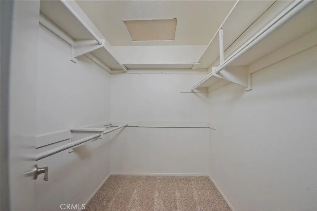 Walk in closet in Primary bedroom