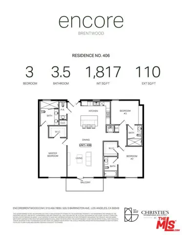 505 S Barrington Avenue 406, Los Angeles, California 90049