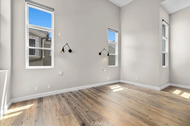 High Ceilings in this Custom Primary Suite