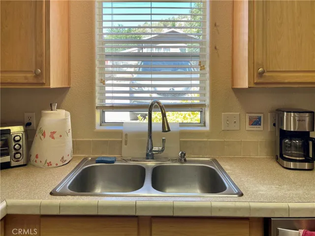 Kitchen with a view to the front yard