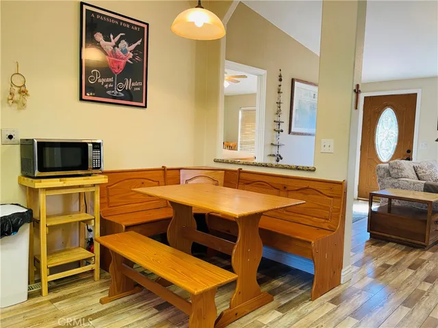 Dining area by the Kitchen