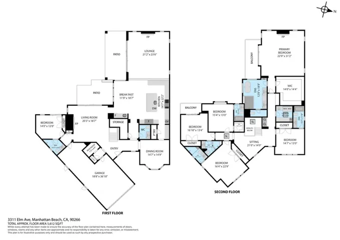 3311 Elm Avenue, Manhattan Beach, California 90266