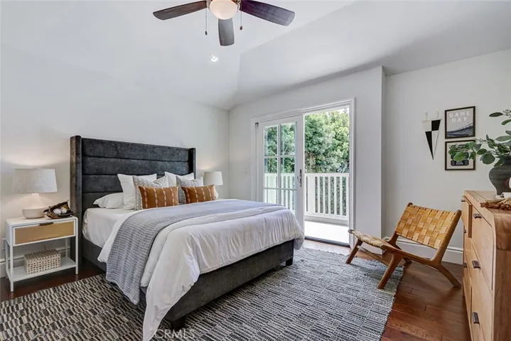 2nd Floor #3 Bedroom with French Doors to Private Deck
