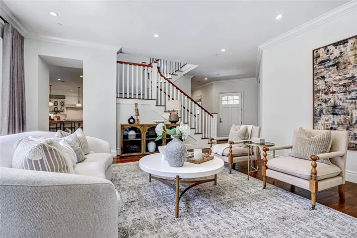 Front Entry Area to Formal Living Room Area