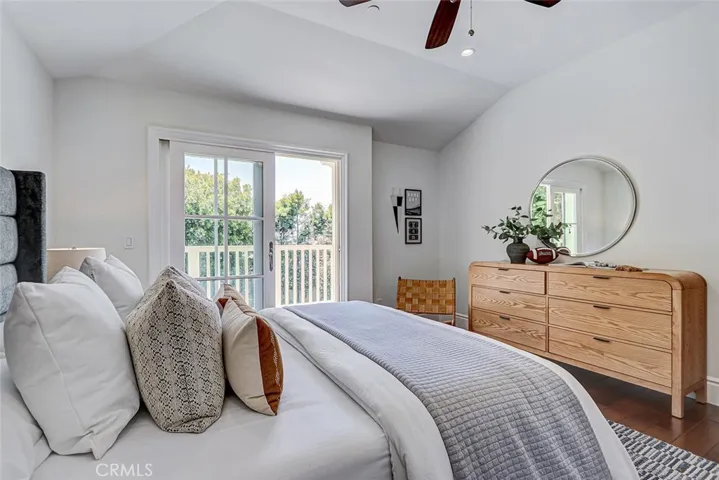 2nd Floor #3 Bedroom with French Doors to Private Deck