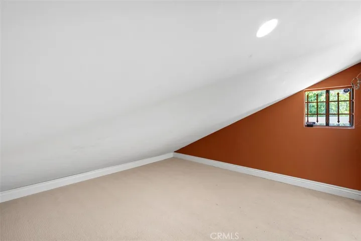 attic space for storage, or additional space