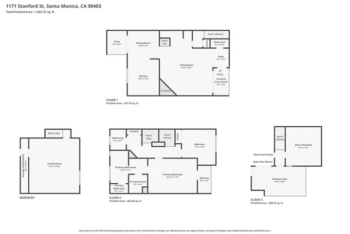 Main floor outdoor space is private yard, and deck.
Gym space can be converted back to garage space. Unit still has 2 additional subterranean parking spots.